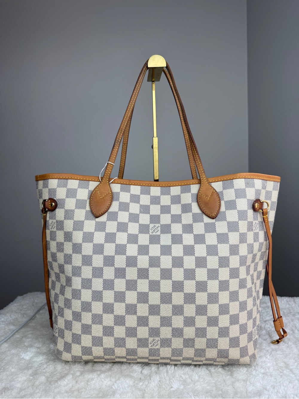 Louis vuitton neverfull mm azu monogram